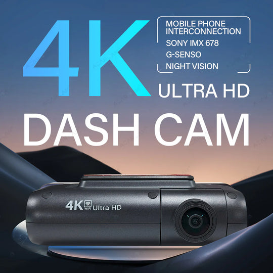 Starvis 2 Universal 4K Ultra HD Dash Cam Front & Rear Cam