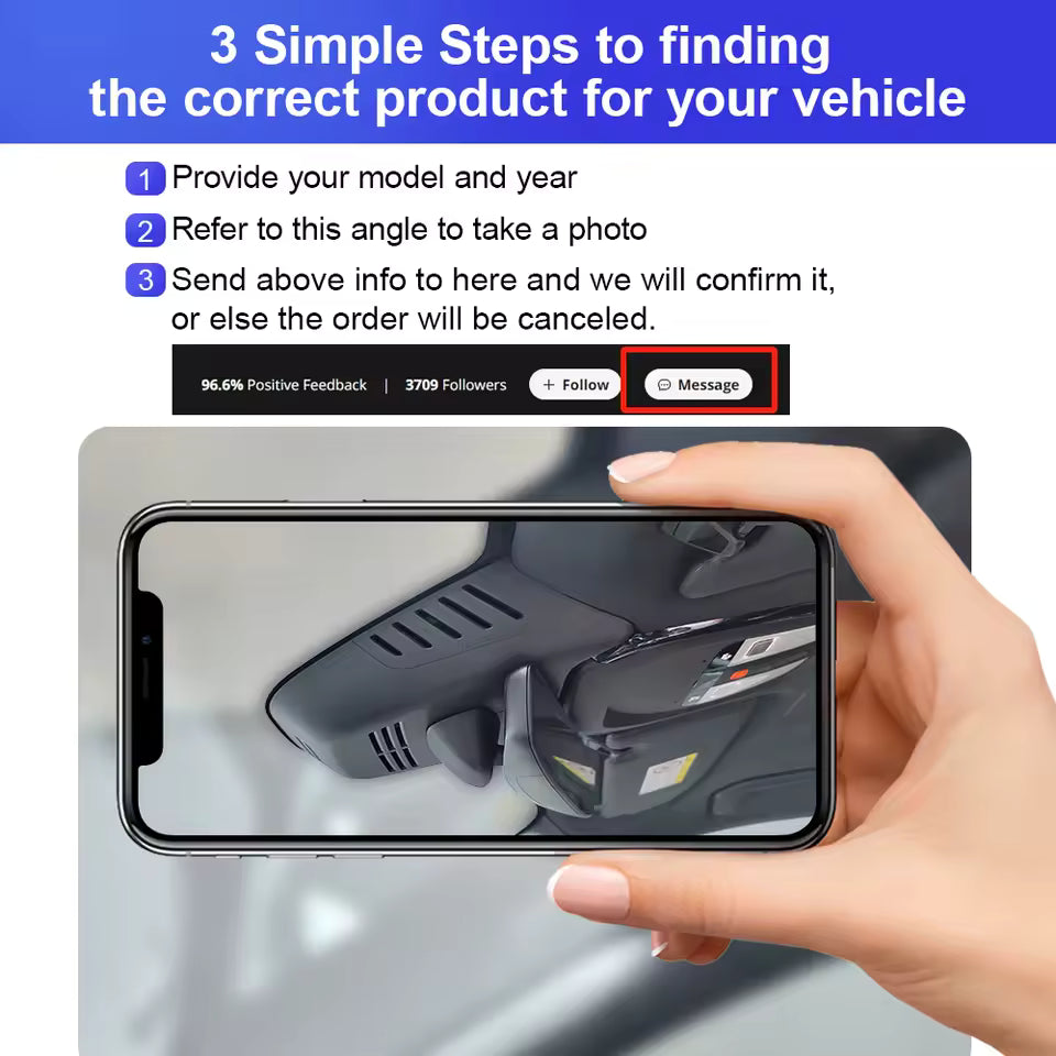 4K Hidden Custom Dash Cam for 2020-2026 Land Rover Defender