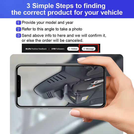 4K Hidden Custom Dash Cam for 2020-2026 Land Rover Defender