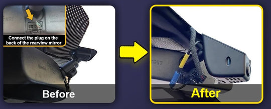 4K Hidden Custom Dash Cam for the 2014-2023 Ford Mustang