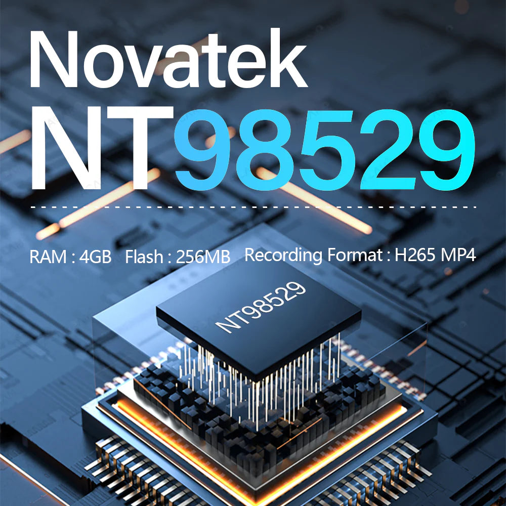 Starvis 2 Universal 4K Ultra HD Dash Cam Front & Rear Cam