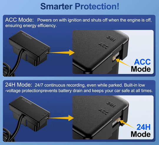 Universal OBD Power Cable Kit For Customdashcams