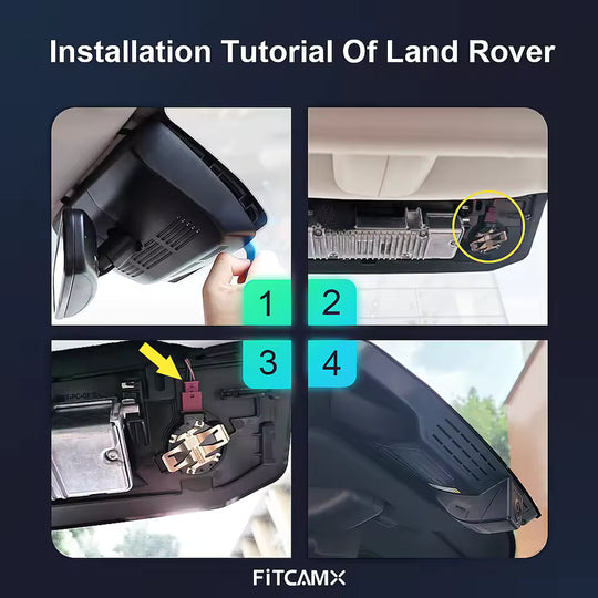 4K Hidden Custom Dash Cam for 2020-2026 Land Rover Defender